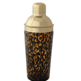 Confetti Glass Cocktail Shaker w/ Stainless Steel Top