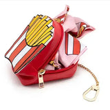 2-in-1 Bag Charm & Reusable Shopper Bag - French Fries
