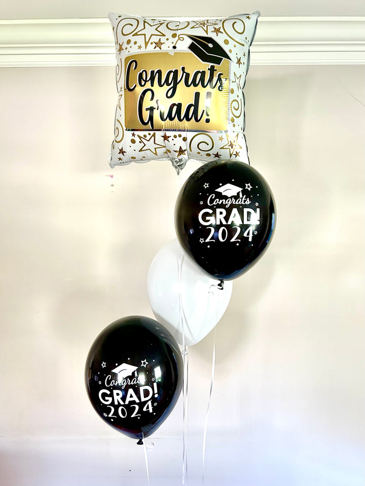 Congrats Grad Class of 2024 Graduation Balloon Bundle
