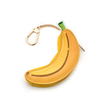 2-in-1 Bag Charm & Reusable Shopper Bag - Ripe Yellow Banana