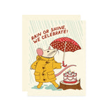 Birthday Card - Rain or Shine