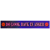 Do Look Back In Anger Holographic Glitter Sticker