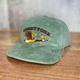 Honky Tonk Corduroy Hat - Seafoam