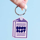 Book Slut Keychain - Reader, Literary