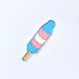 Trans Pride Popsicle Enamel Pin
