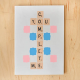 Alphabet Studios Love Cards - You Complete Me