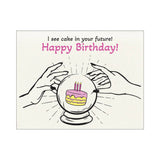 Crystal Ball Birthday Card