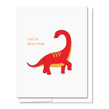 Din-Mite Love/Anniversary Card