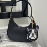 2-in-1 Bag Charm & Reusable Shopper Bag - Boston Terrier Dog