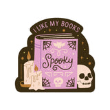 Spooky Books Sticker