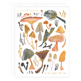 Mushrooms Love/Anniversary Card