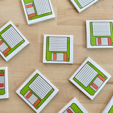 Floppy Disk Retro Sticky Notepad