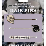 Hair Pin Sets - Edgar Allen Poe