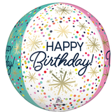 15" Orz Confetti & Sprinkles Birthday Balloon