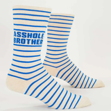Blue Q Men's Socks 'Asshole Brother'