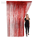 Foil Fringe Curtain 36x96"