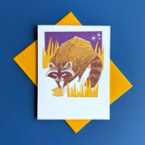 Raccoon Everyday Card