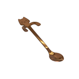 4.5" Rose Gold Cat Spoon