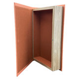 Large Linen Book Storage Box - Cocktails