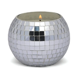 Paddywax Magique Disco Ball Candle Silver