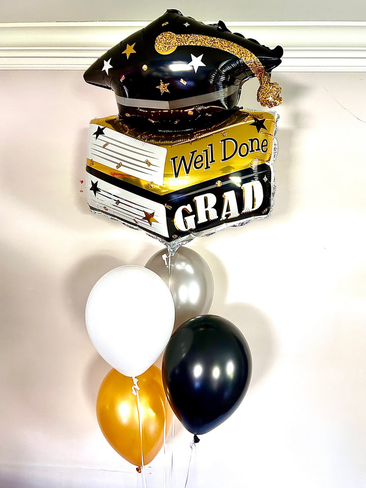 Well Done Grad Graduation Balloon Bundle