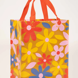 Blue Q Handy Tote Groovy Flower