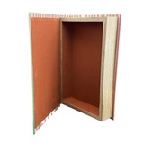 Large Linen Book Storage Box - Essentials of Classic Italian Cooking