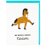 Two-Person Horse Love/Anniversary Card