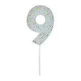 Meri Meri Glittered Number Birthday Candle
