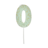 Meri Meri Glittered Number Birthday Candle
