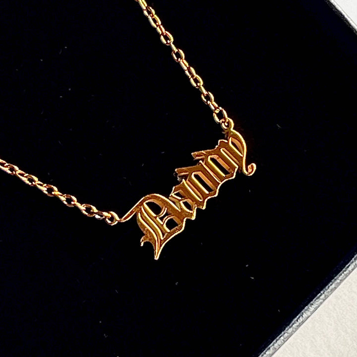 Silver Spider Gold Necklace Daddy