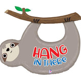 "Hang in There" Sloth Balloon