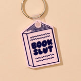 Book Slut Keychain - Reader, Literary