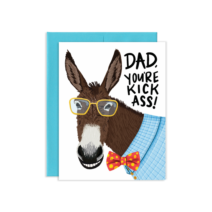 Kick Ass Dad Card