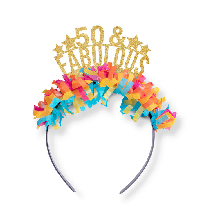Festive Gal Headband 50 & Fabulous