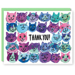 Cactus Club Thank You Card Cat