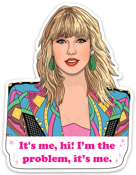 The Found Taylor Swift Die Cut Magnet 