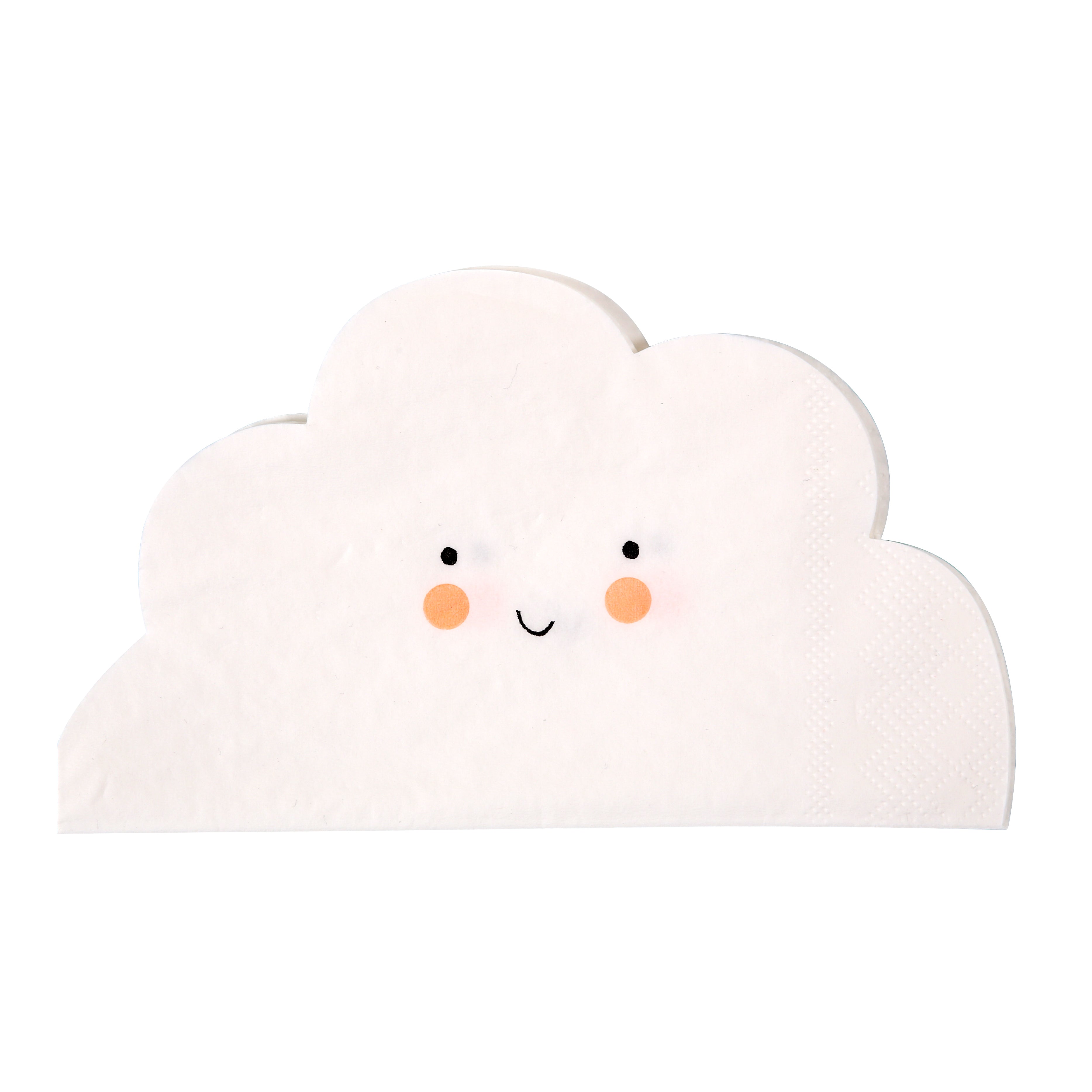 Meri Meri Cloud Napkins Die Cut