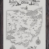 Realm of Ohio Letterpress Print