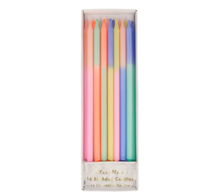 Meri Meri Multi Color Block Candle