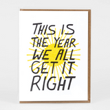 This Is The Year Card