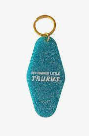 Golden Gems Zodiac Hotel Keychain - Taurus
