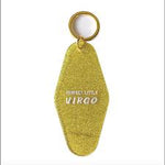 Golden Gems Zodiac Hotel Keychain - Virgo