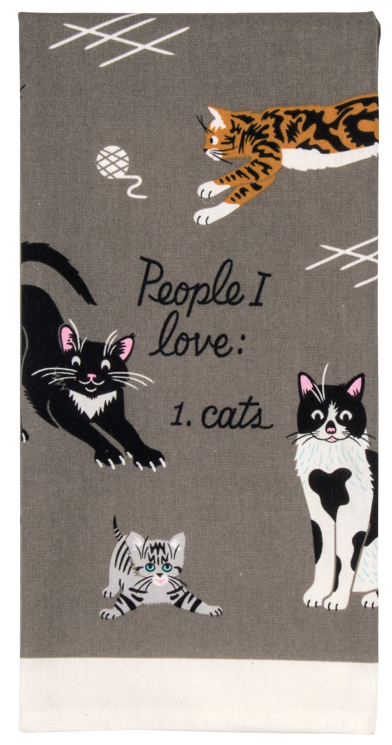 Everyone Belongs in the Kitchen Tea Towel – Cat People Press