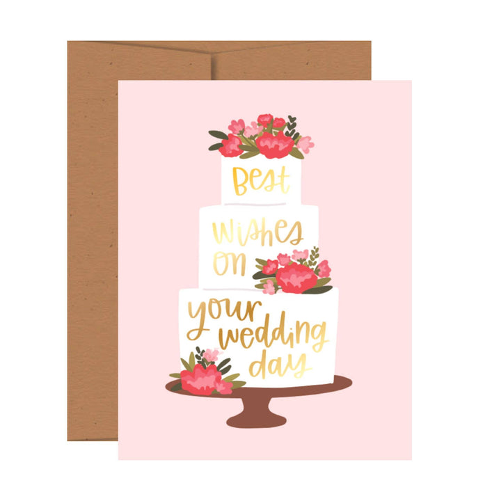 Pippi Post Wedding Card Best Wishes