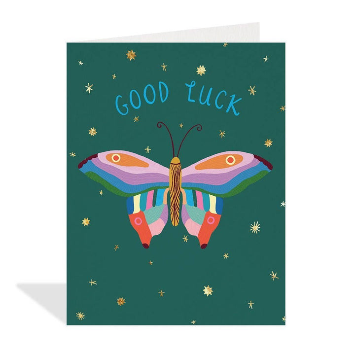 Lucky Butterfly - Good Luck Card
