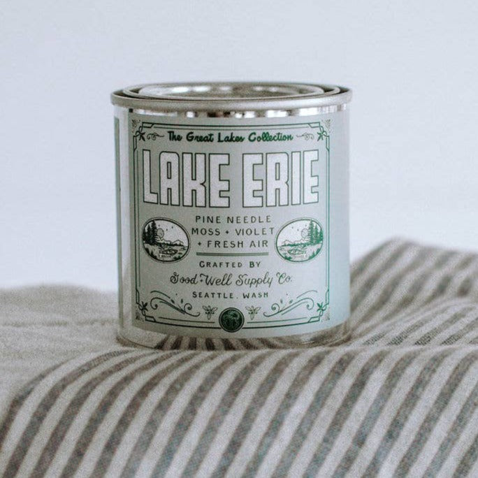 Good & Well Candle Great Lakes Collection Erie