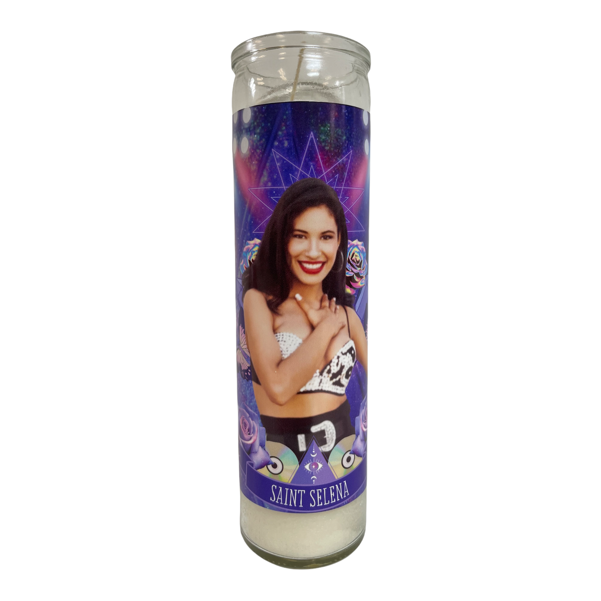 The Luminary Selena Quintanilla Altar Candle Wild Cat Gift and Party