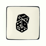 Square Trinket Tray Fuck It Dice