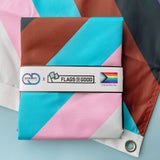 Double-Sided Progress Pride Flag